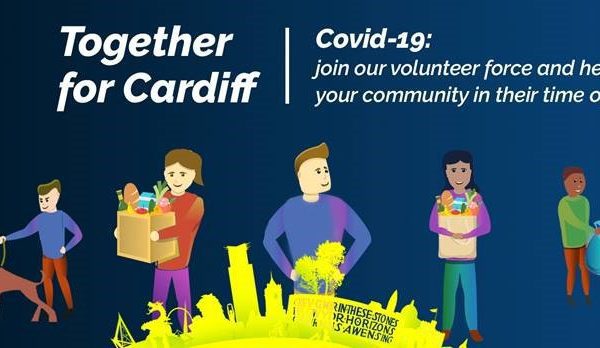 Join Together for Cardiff’s growing number of volunteers helping others during Covid-19